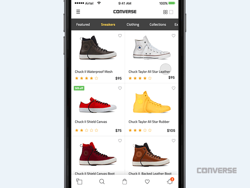 animation add to cart