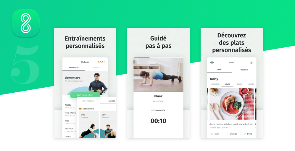 Top 5 des meilleures applications sportives 2019