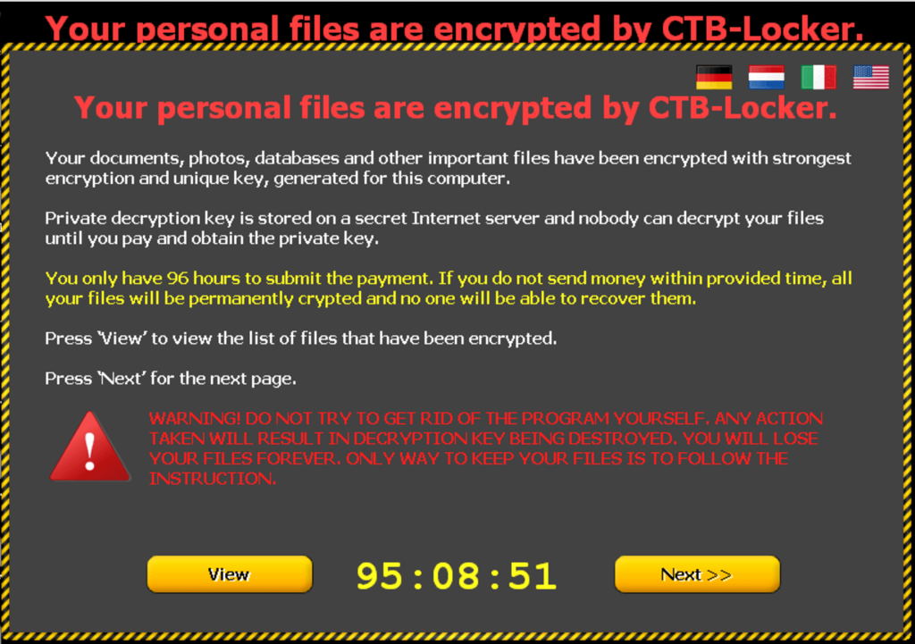 cryptovirus ransomware