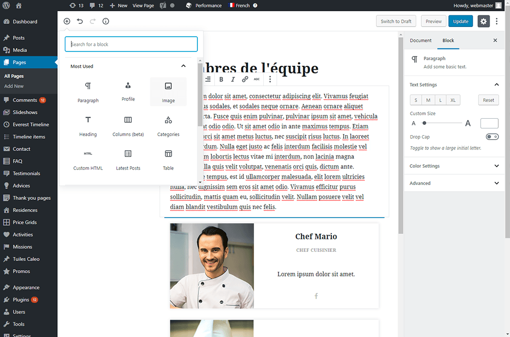 wordpress
